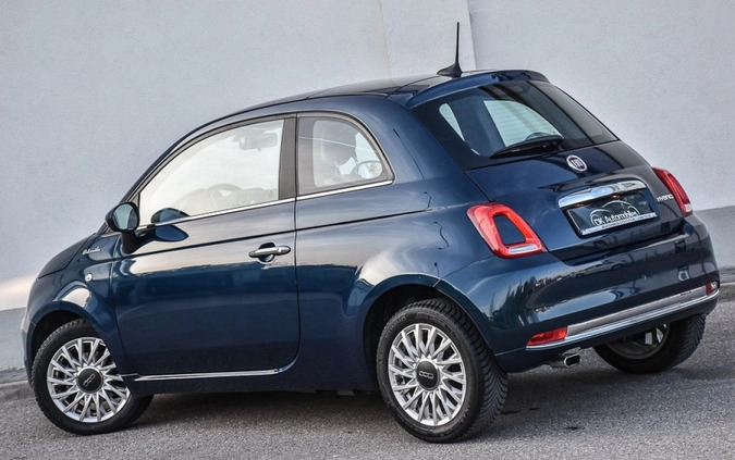 Fiat 500 cena 54858 przebieg: 16000, rok produkcji 2022 z Świebodzice małe 781